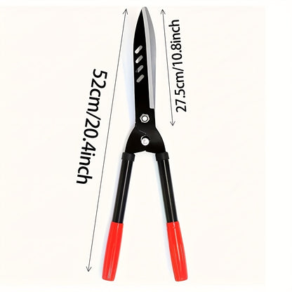 Garden Pruning Shears Heavy Duty, Professional Metal Garden Scissors with Ergonomic Grip for Tree Pruning, Branch Cutting, Shrub Shaping & Lawn Care