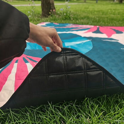 Picnic Blanket Waterproof | Foldable Padded Beach Park Camping Mat