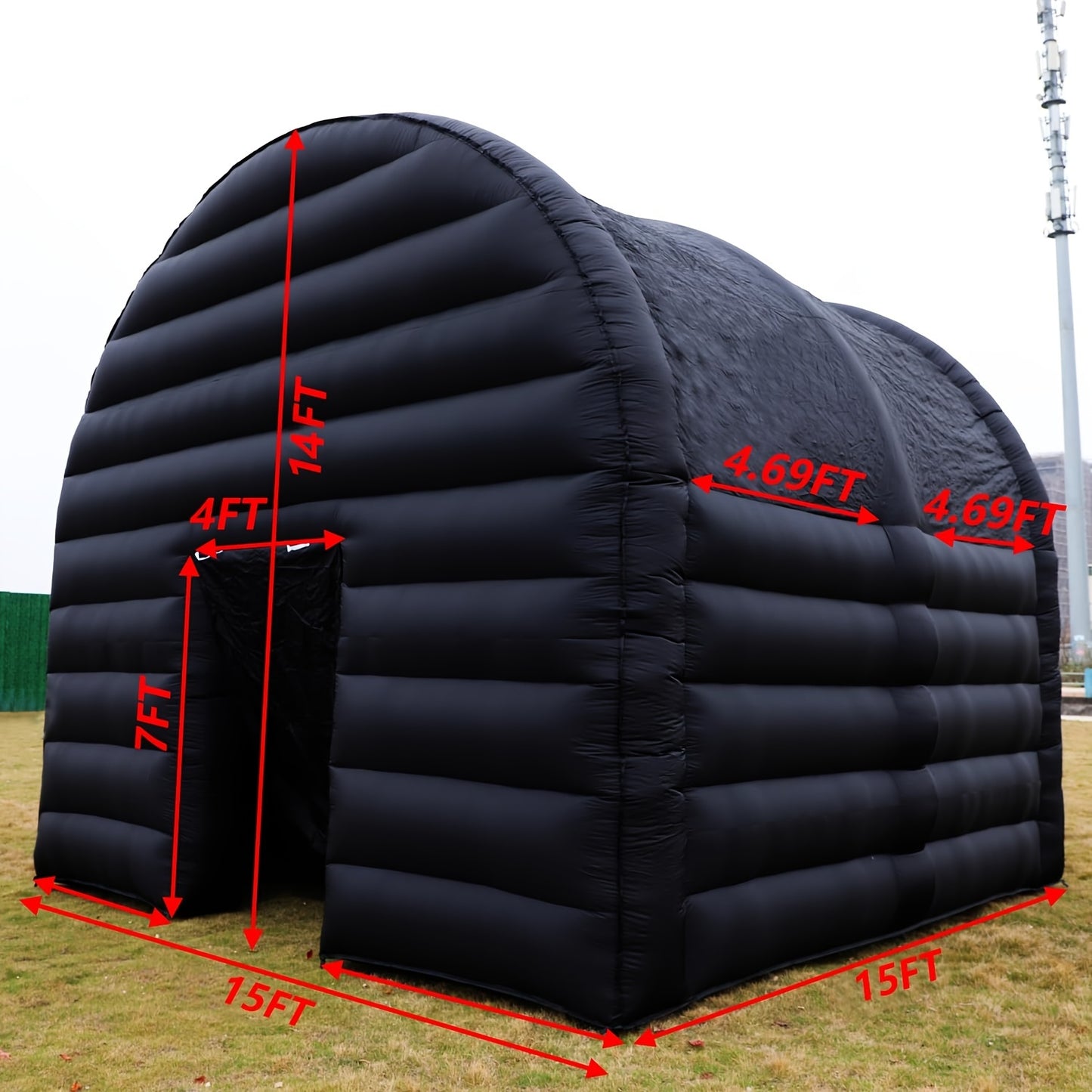 Inflatable Tent 15x15x14ft Party Event Gazebo with Blower Backyard