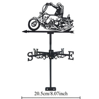 Motorcycle Weathervane