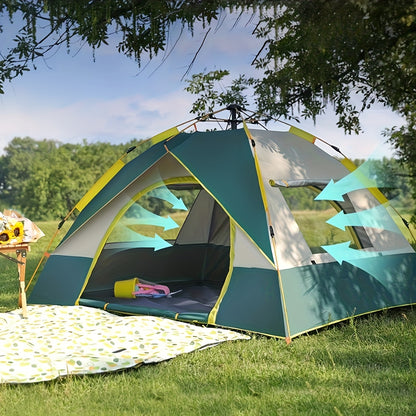 Pop Up Camping Tent Instant Setup Outdoor Shelter 1-6 Person Waterproof