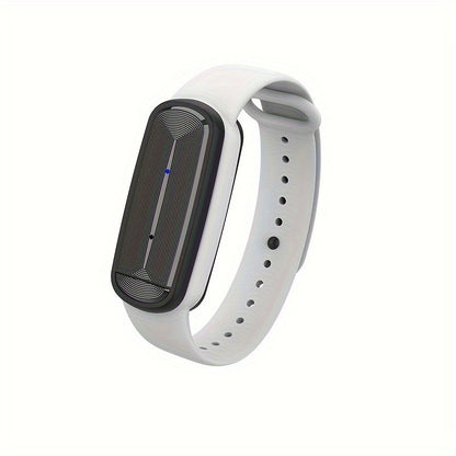 Mosquito Repellent Bracelet – Ultrasonic Soundwave Technology, USB Rechargeable, Waterproof Wristband for Camping Outdoor Hiking Travel, No Chemicals
