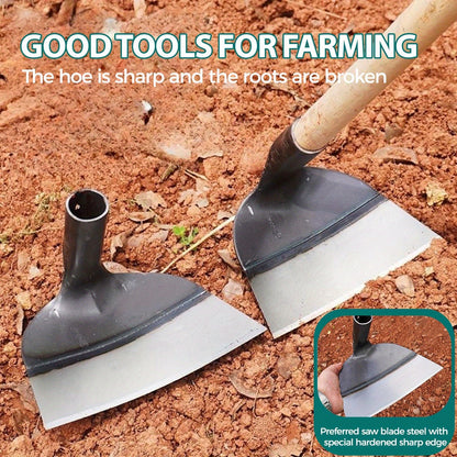 Weeding Tool Manual Heavy Duty Carbon Steel Sharp Blade Root Removal Portable Hand Weeder for Garden Farm Lawn Vegetable Patch Spray-Coated Durable