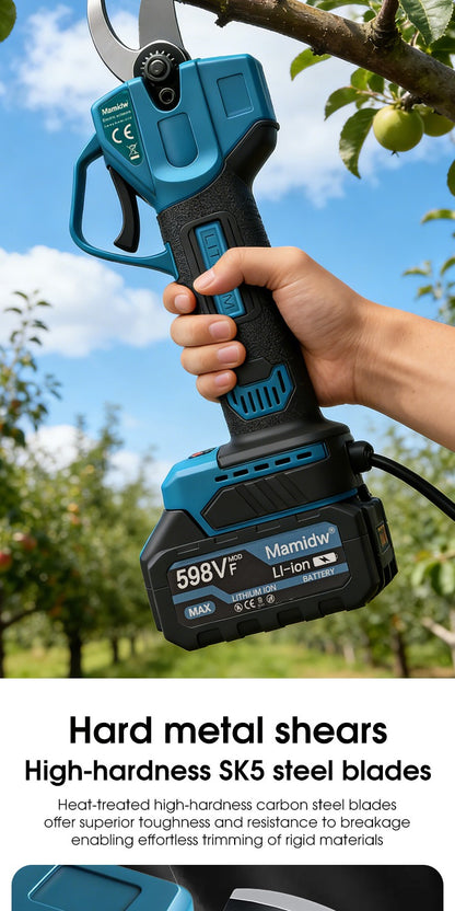 Cordless Electric Pruning Shears for Makita 18V - SK5 Blade, 1.18" Cut, Pure Copper Motor