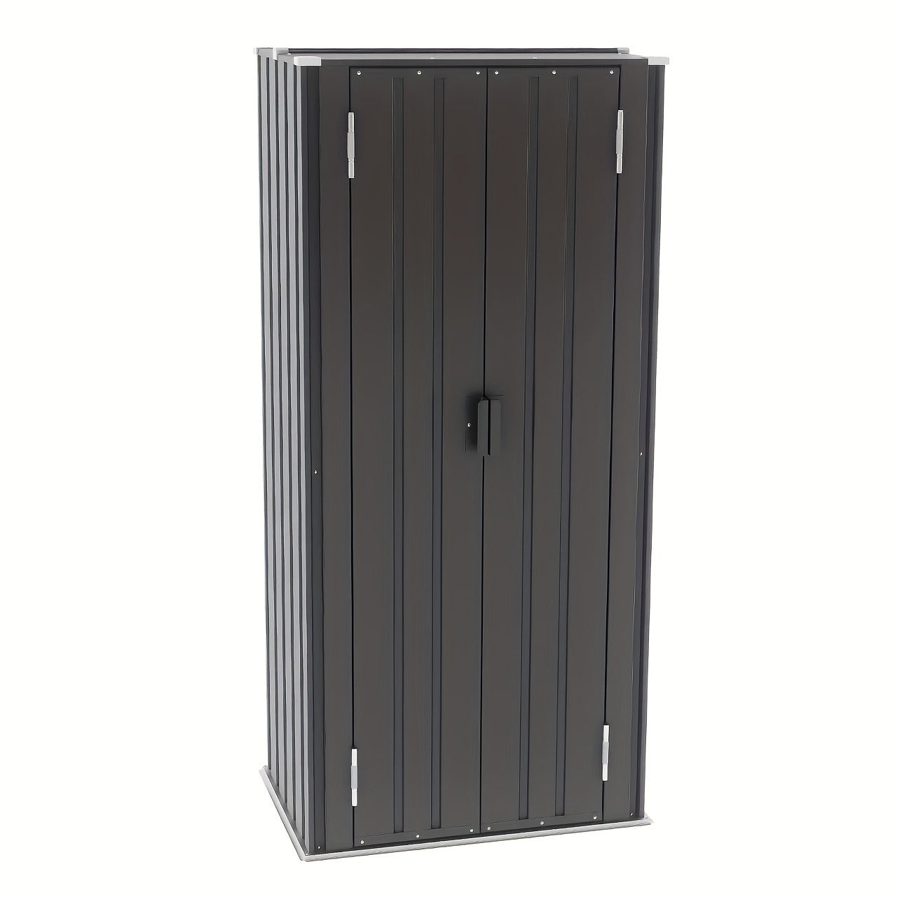Metal Deck Box Lockable Waterproof Outdoor Storage 22/28 Cuft