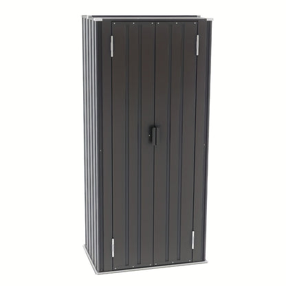 Metal Deck Box Lockable Waterproof Outdoor Storage 22/28 Cuft