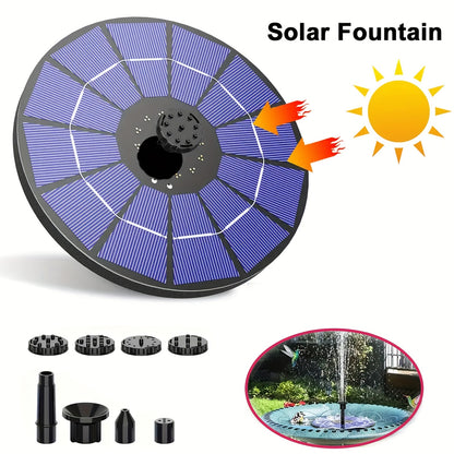 Outdoor Fountain Solar Powered – Bird Attractor Garden Pond Courtyard