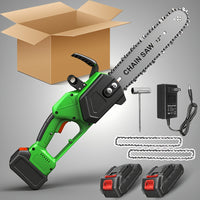 12-inch green chainsaw - 1 battery