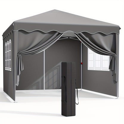 Pop Up Canopy Tent with Sidewalls | Outdoor Party Wedding Backyard