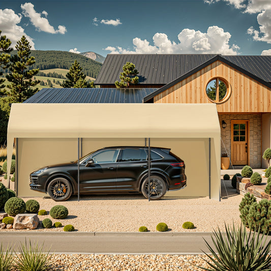 Carport Canopy 10x20 Heavy Duty Portable Garage UV Protection