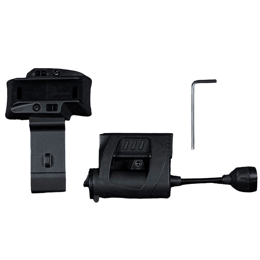 3-Mode Tactical LED Helmet Light with Mount – Hands-Free Outdoor Lighting