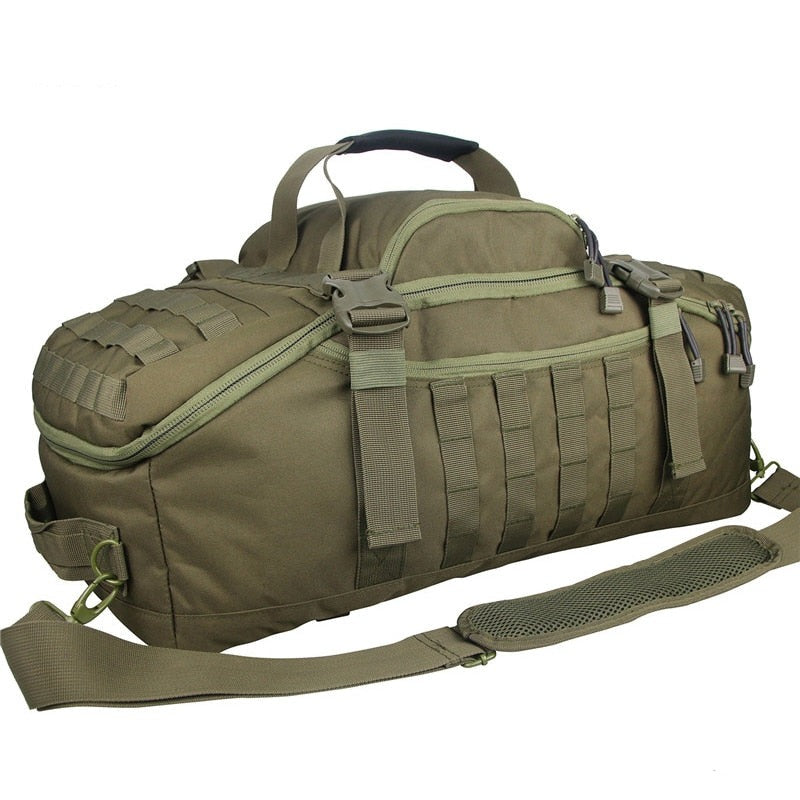 3 in  1  military duffel bag tactical travel outdoor rucksack waterproof backpack