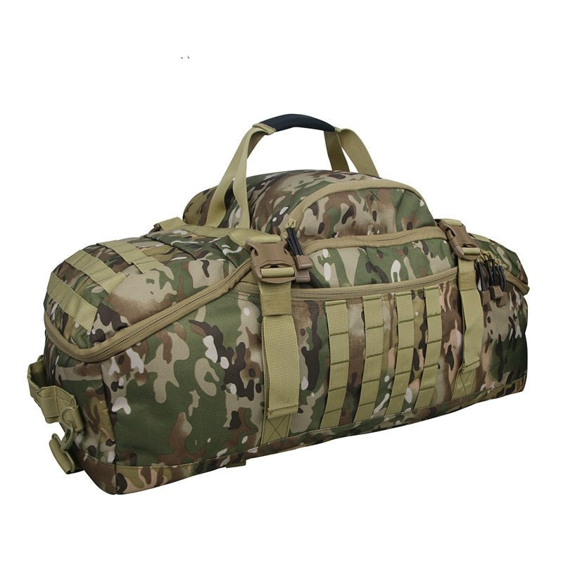 3 in  1  military duffel bag tactical travel outdoor rucksack waterproof backpack