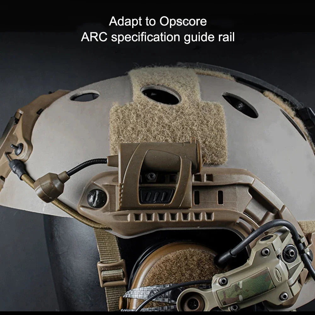 3-Mode Tactical LED Helmet Light with Mount – Hands-Free Outdoor Lighting