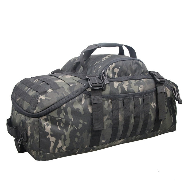 3 in  1  military duffel bag tactical travel outdoor rucksack waterproof backpack