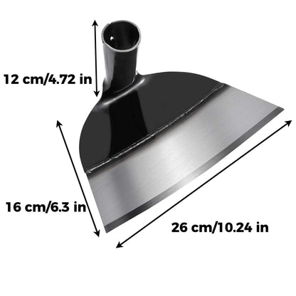 Weeding Tool Manual Heavy Duty Carbon Steel Sharp Blade Root Removal Portable Hand Weeder for Garden Farm Lawn Vegetable Patch Spray-Coated Durable