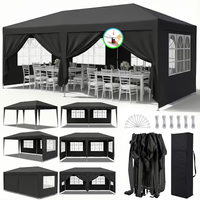 New Black Upgraded 10x20FT