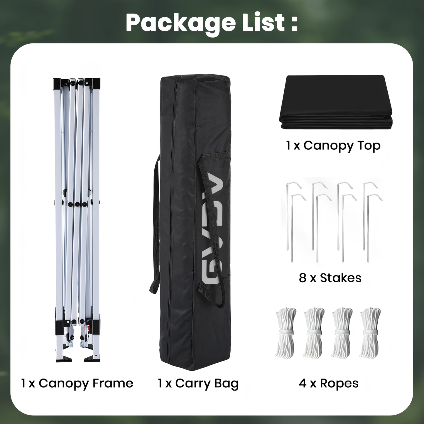 10x10 Pop Up Canopy Tent Heavy Duty 420D Oxford UPF50+ Straight Legs