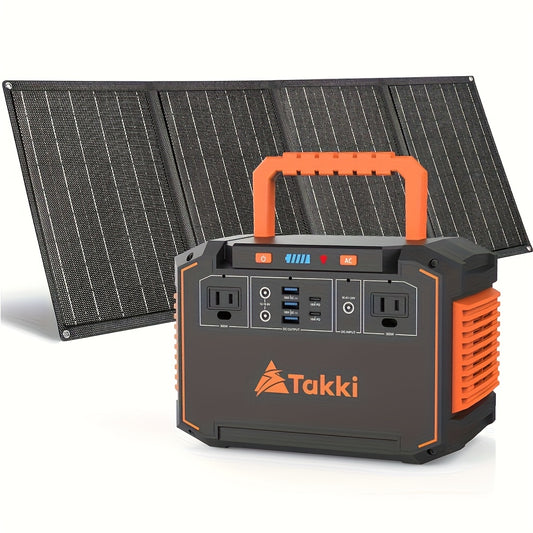 Solar Generator | Portable Power Station Camping Emergency CPAP Home