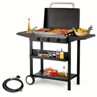 3 Burner vertical with cover