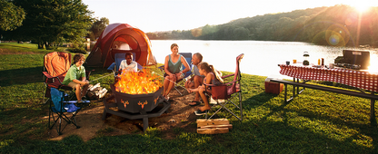Outdoor Fire Pit 35 Inch Octagonal Wood Burning Fire Pit with Spark Screen, Poker & Grate for Backyard Patio Camping Bonfire