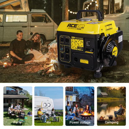 Portable Generator | Gas Powered Camping Home Backup Emergency Power