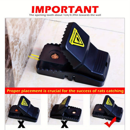 Mouse Traps Snap Trap | Indoor Outdoor Pest Control Rat Chipmunk Catcher