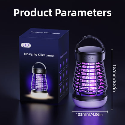 Bug Zapper Rechargeable 3-in-1 with UV Light & 2000V Electric Grid – Portable Mosquito Killer for Indoor & Outdoor Use, 2000mAh Battery, SOS Light, Garden, Yard, Camping, Bedroom