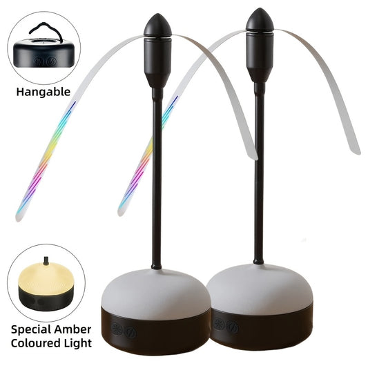 Mosquito Repellent Fan with Light – Portable Desktop Bug Repeller, Quiet USB Insect Repellent Fan for Indoor Outdoor Use, Patio Dining Table Kitchen Restaurant Party Camping Pest Control