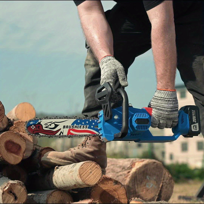 Cordless Chainsaw Auto Lube Tool-Free | Lightweight Women Senior Garden