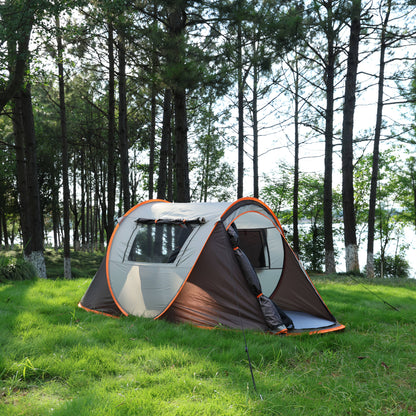 Pop Up Camping Tent 4 Person – Automatic Instant Setup Outdoor