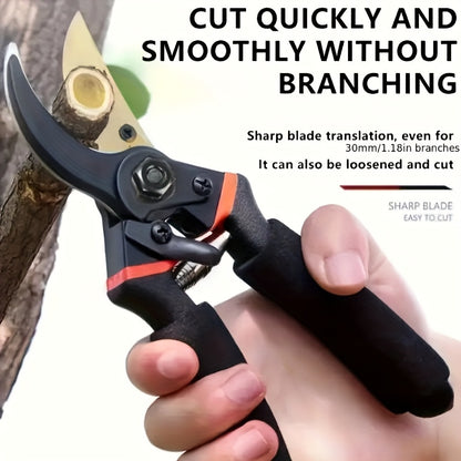 Pruning Shears Set | Heavy Duty Garden Scissors Spring Flower Branch