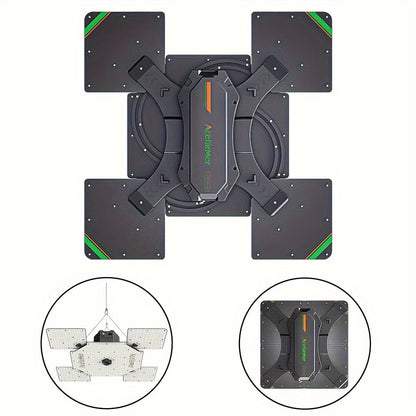 LED Grow Light Full Spectrum 4x4 ft High PAR Coverage | Aluminum Alloy Board Fast Heat Dissipation Full-Cycle Growth | Indoor Plants Seedling Veg Bloom