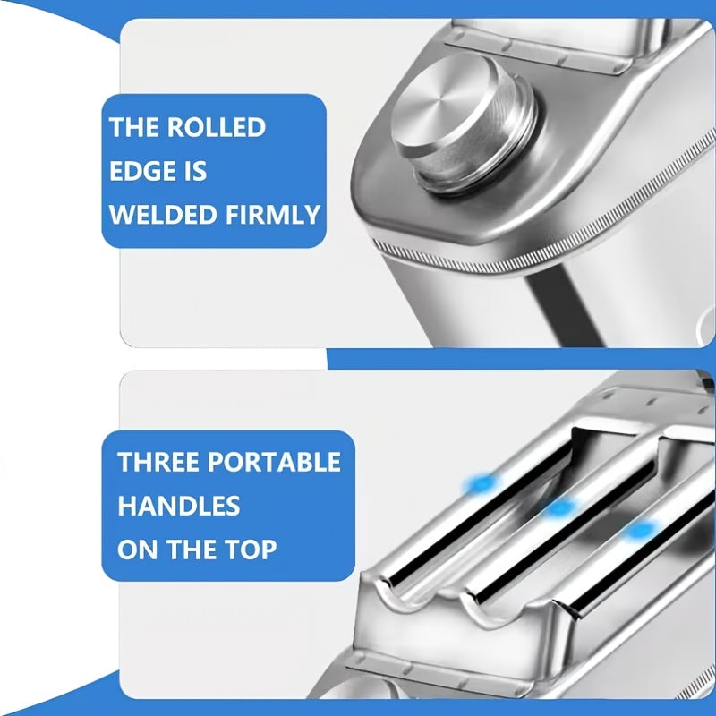 Stainless Steel Bucket Heavy Duty | Car Wash Camping Outdoor Emergency