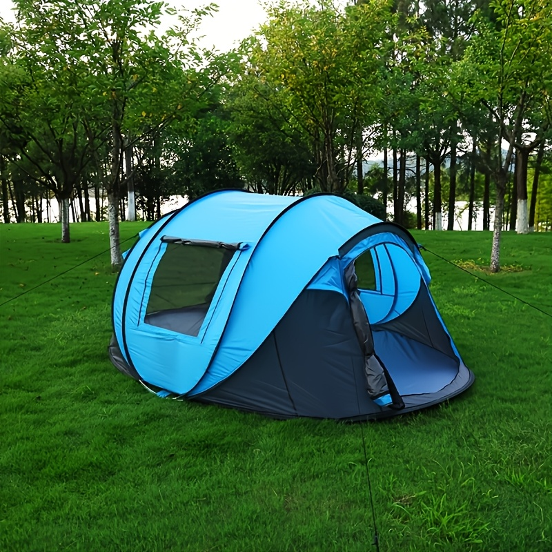 Large Camping Tent 5-8 Person Automatic Pop Up Outdoor Family Shelter