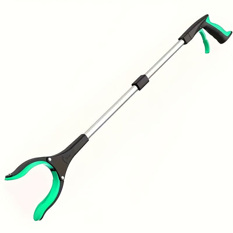 Grabber Tool Reacher 32-Inch Foldable Telescopic - 360° Rotating Jaws & Magnetic Tip Litter Picker, Lightweight Easy-Grip Reaching Tool for Elderly, Disabled & Garden Pickup