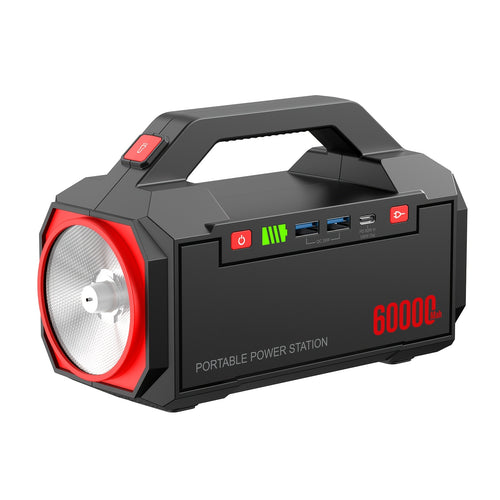 Power Bank 60000mAh Portable Charger - PD100W Fast Charging, QC 24W, USB 3.0, LED Light, Solar Compatible, for Camping Travel Emergency RV Home - 24000mAh / 48000mAh / 60000mAh Options