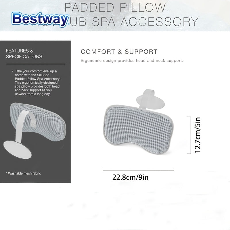 Spa Pillow | Hot Tub Headrest Cushion Portable Inflatable Patio Home