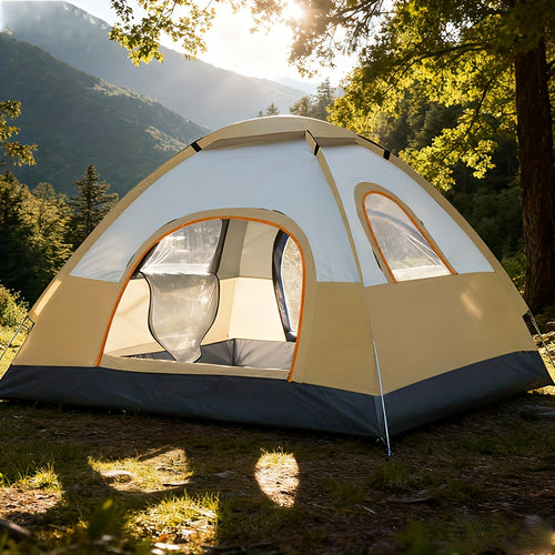 2 Person Camping Tent Instant Pop Up All Season Lightweight Portable