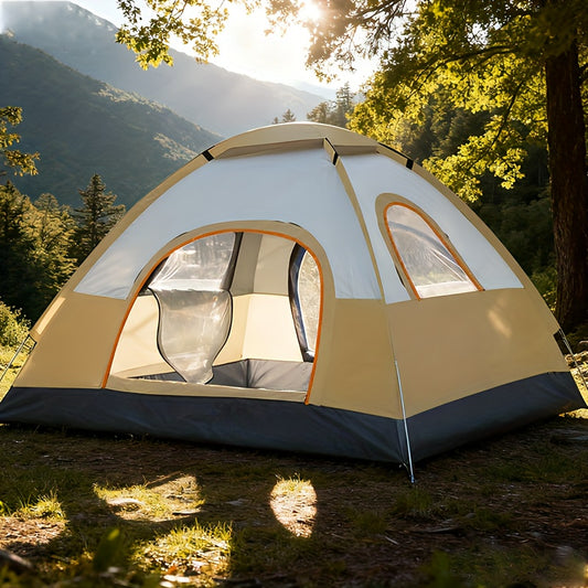 2 Person Camping Tent Instant Pop Up All Season Lightweight Portable