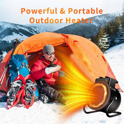 Space Heater | Portable PTC Ceramic Greenhouse Garage Patio Indoor