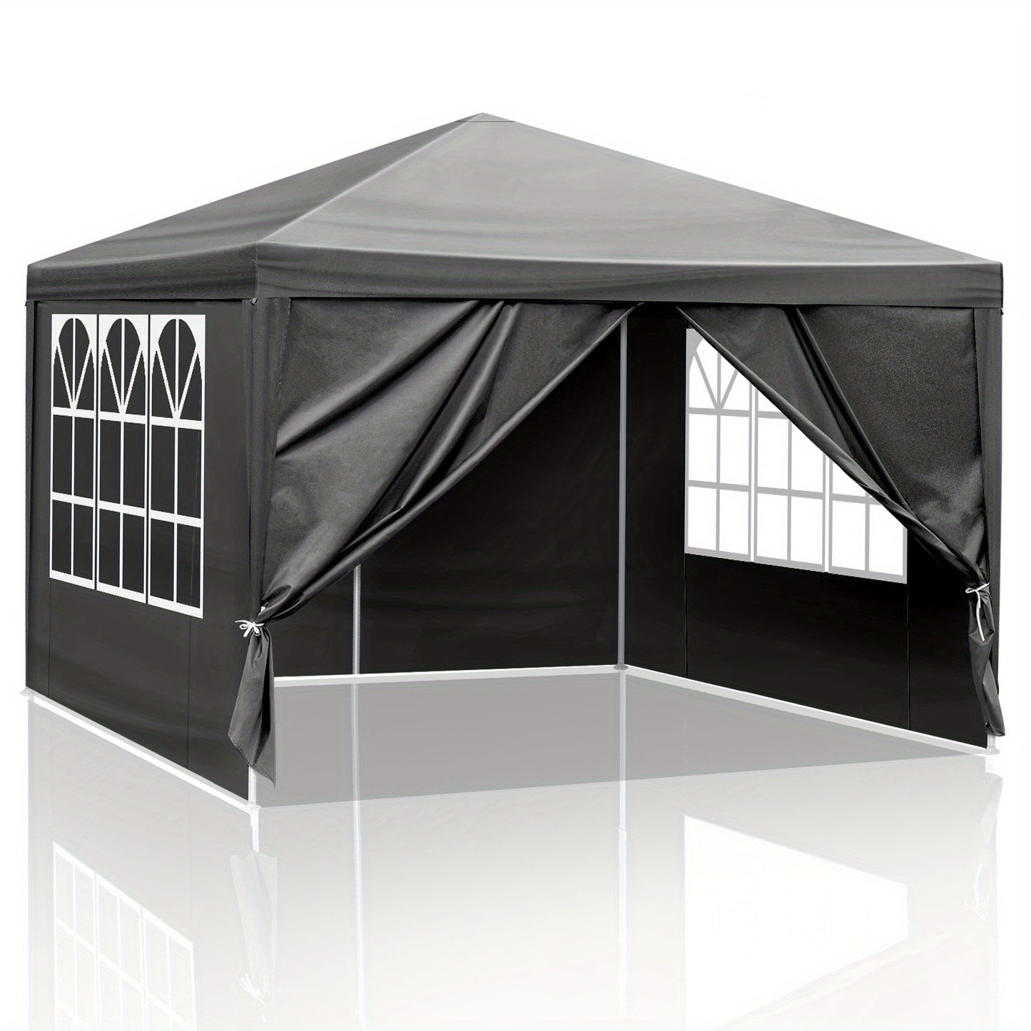 Pop Up Canopy Tent Waterproof Sidewalls | Party Wedding Camping Market