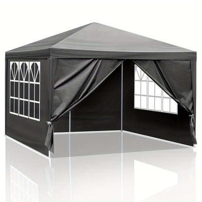 Pop Up Canopy Tent Waterproof Sidewalls | Party Wedding Camping Market