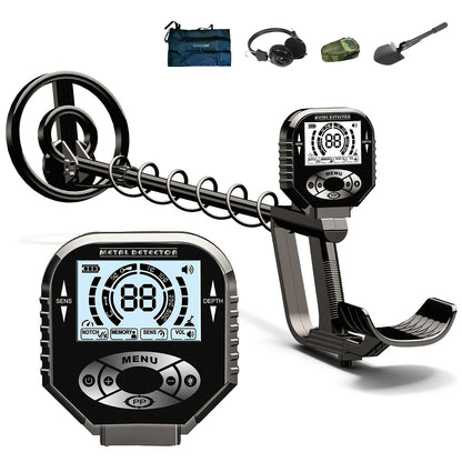Metal Detector | LCD Deep Search Waterproof Coil Gold Coin Relic