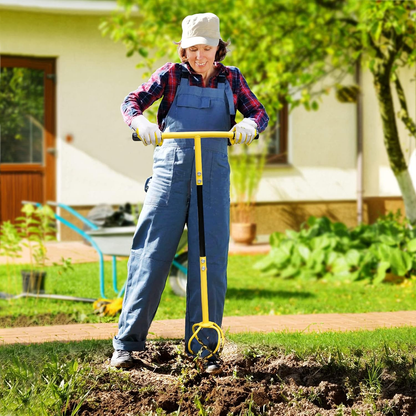 Garden Claw Twist Tiller Manual Steel Cultivator & Soil Loosener, Hand Tiller Lawn Aerator for Garden Bed, Plant Box, Raised Bed & Vegetable Patch