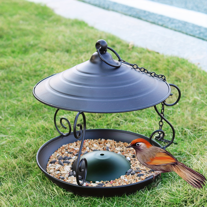 Bird Feeder | Hanging Metal Outdoor Garden Yard Decor Bird Lover Gift
