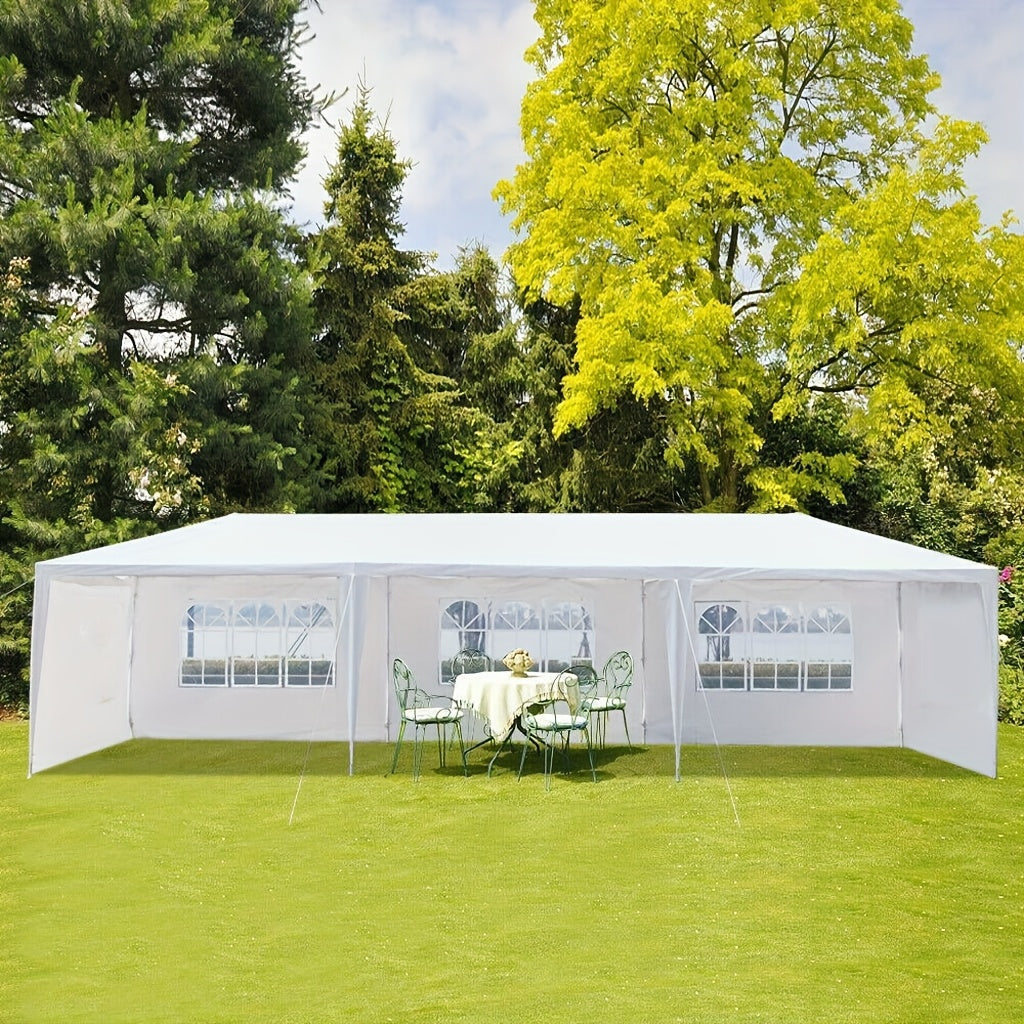 10x30ft Outdoor Party Tent Canopy with 5 Removable Sidewalls