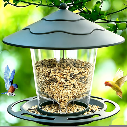 Hummingbird Feeder - 3D Automatic Outdoor Garden Hanging Bird Feeder