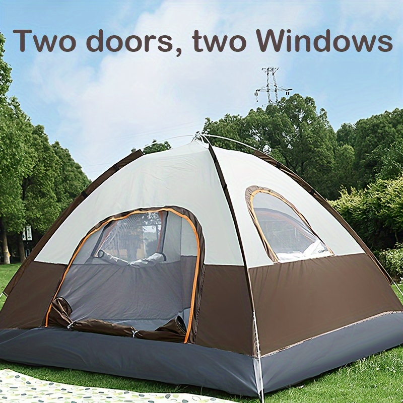 2 Person Camping Tent Instant Pop Up All Season Lightweight Portable