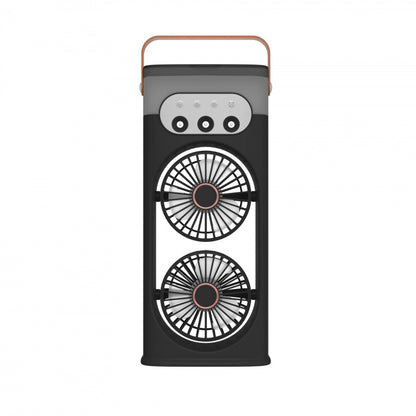 Portable Neck Fan Bladeless Wearable Personal Fan USB Rechargeable Hands-Free Cooling Air Conditioner